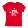Kép 1/6 - Family Christmas 2023 női póló (Piros)