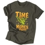 Time is money friend férfi póló (Grafit)