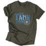 Best TANK Ever férfi póló (Grafit)