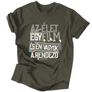 Az élet egy film férfi póló (Grafit)