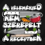 A véleményed nem szerepelt a receptben kötény (Fekete)