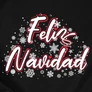 Feliz Navidad kapucnis pulóver (B_Fekete)