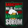 Karácsonyi öröm férfi póló (B_Fekete)