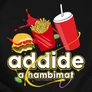 Addide a hambimat női póló (B_fekete)