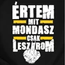 Értem mit mondasz vászontáska (B_Fekete)