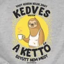Vagy korán kelek férfi póló (B_Szürke)