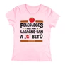 Felesleges vagy női póló (Világosrózsaszín)