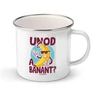 Unod a banánt fém bögre