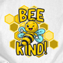 Kép 2/7 - Bee kind férfi póló (B_Fehér)