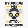 Kép 2/2 - Nyugodjál meg fém bögre (B_fehér)