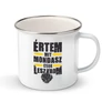 Értem mit mondasz fém bögre