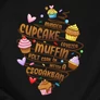 Minden cupcake férfi póló (B_Fekete)