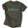 OnlyFishing férfi póló (Grafit)