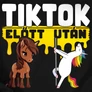 Tiktok előtt - után női póló (B_fekete)