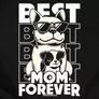 Kép 2/4 - Best mom forever női póló (B_fekete)