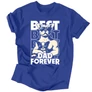 Best dad forever férfi póló (Királykék)