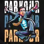 Kép 2/2 - Parkour férfi póló (B_fekete)