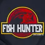 Kép 2/3 - Fish hunter női póló (B_sötétkék)