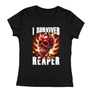 Survived carolina reaper női póló (Fekete)