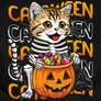 Catooween gyerek póló