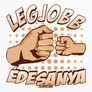 Legjobb anya (gyerek kezekkel) fém bögre (B_fehér)