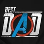 Best dad férfi póló (B_fekete)