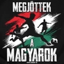 Kép 2/3 - Megjöttek a magyarok szurkolói férfi póló (B_fekete)