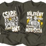 Vőlegény nem kérdez...  legénybúcsú póló szett (Grafit)