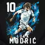 Kép 2/3 - Luka Modric Fan Art férfi póló (B_Fekete)
