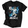 Kép 1/3 - Luka Modric Fan Art férfi póló (Fekete)