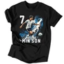 Heung Min Son Fan Art férfi póló (Fekete)