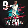 Kép 2/3 - Harry Kane Fan Art gyerek póló (B_Fekete)