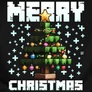 Kép 2/2 - Merry Christmas női póló (B_fekete)