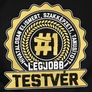 Kép 2/5 - Tanusított legjobb testvér férfi póló (B_Fekete)