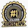 Kép 2/2 - Tanusított legjobb keresztapa fém bögre (B_Fehér)