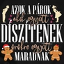 Örökkre együtt páros póló (B_fekete)