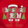 Kép 2/6 - Christmas crew gyerek póló (B_piros)
