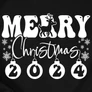 Kép 2/5 - Merry Christmas 2024 férfi póló (Fekete)