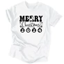 Kép 3/5 - Merry Christmas 2024 férfi póló (Fehér)
