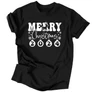 Kép 1/5 - Merry Christmas 2024 férfi póló (Fekete)