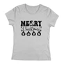 Merry Christmas 2024 női póló (Szürke)
