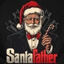 Kép 2/2 - Santafather férfi póló (Fekete)