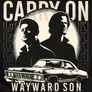 Kép 2/3 - Carry on Wayward Son női póló (B_fekete)