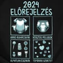 Szülői előrejelzés női póló (B_fekete)