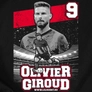 Kép 2/5 - Olivier Giroud férfi póló (B_fekete