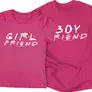 Kép 8/8 - Girl &amp; Boy páros póló szett (Rózsaszín)