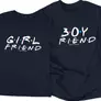 Kép 5/8 - Girl &amp; Boy páros póló szett (Sötétkék)