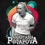 Kép 2/4 - Anastasia Potapova férfi póló (B_fekete)