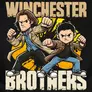 Kép 2/3 - Winchester brothers férfi póló (B_fekete)