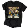 Kép 1/3 - Winchester brothers férfi póló (Fekete)